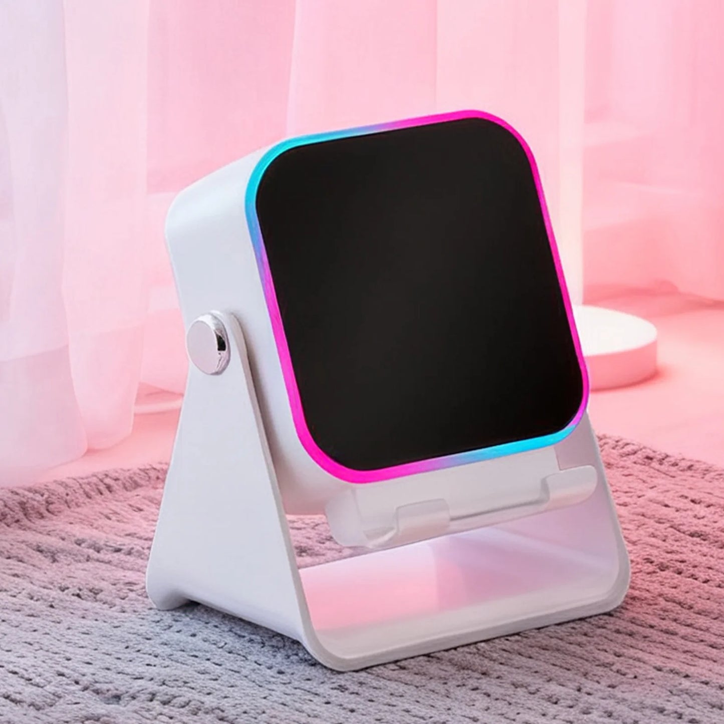 Induction Speaker For Cell Phone Audio Station with Light 10W Phone Holder Wireless Charger Speaker for Home Office Travel