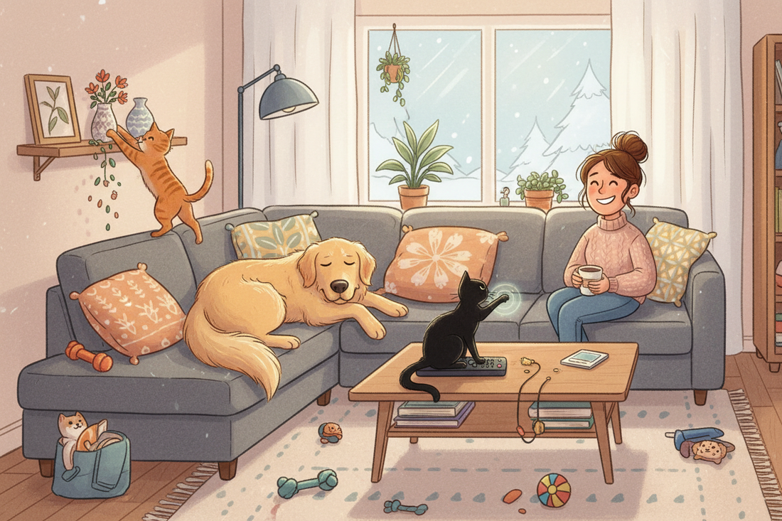 5 Signs Your Pet Has Completely Taken Over Your Home (And You Love It)