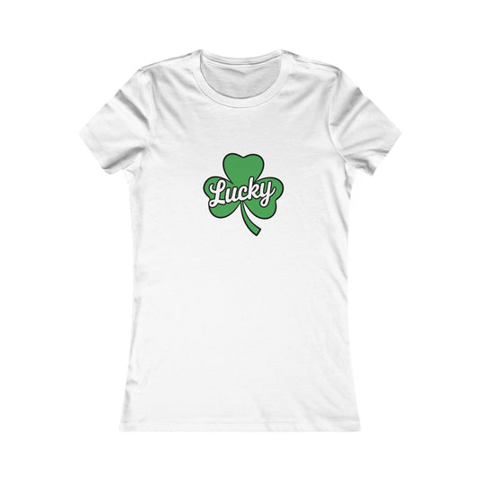 Lucky St. Patrick's Day Women's Favorite Tee | Irish Pride T-Shirt