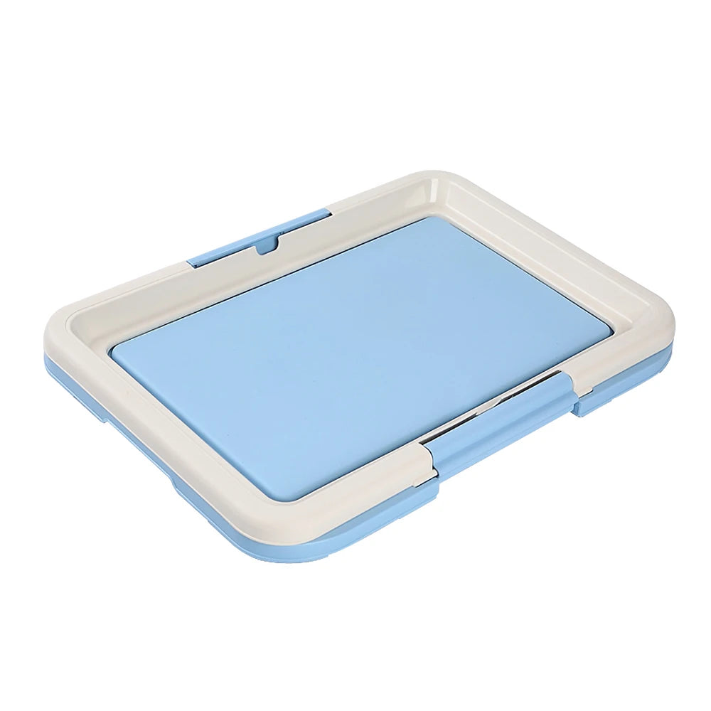Dog Potty Training Tray - Indoor Puppy Pad Holder for Small Dogs 18.5"x13.5"