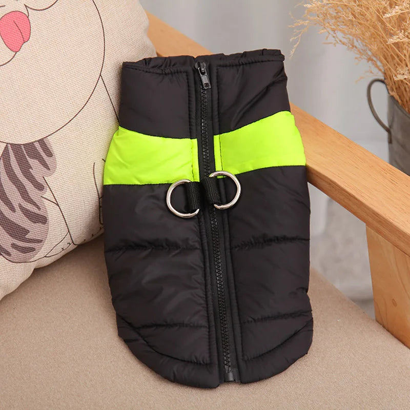 Waterproof Winter Dog Coat - Warm Vest Jacket for Small, Medium, Large & XL Dogs