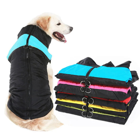 Waterproof Winter Dog Coat - Warm Vest Jacket for Small, Medium, Large & XL Dogs