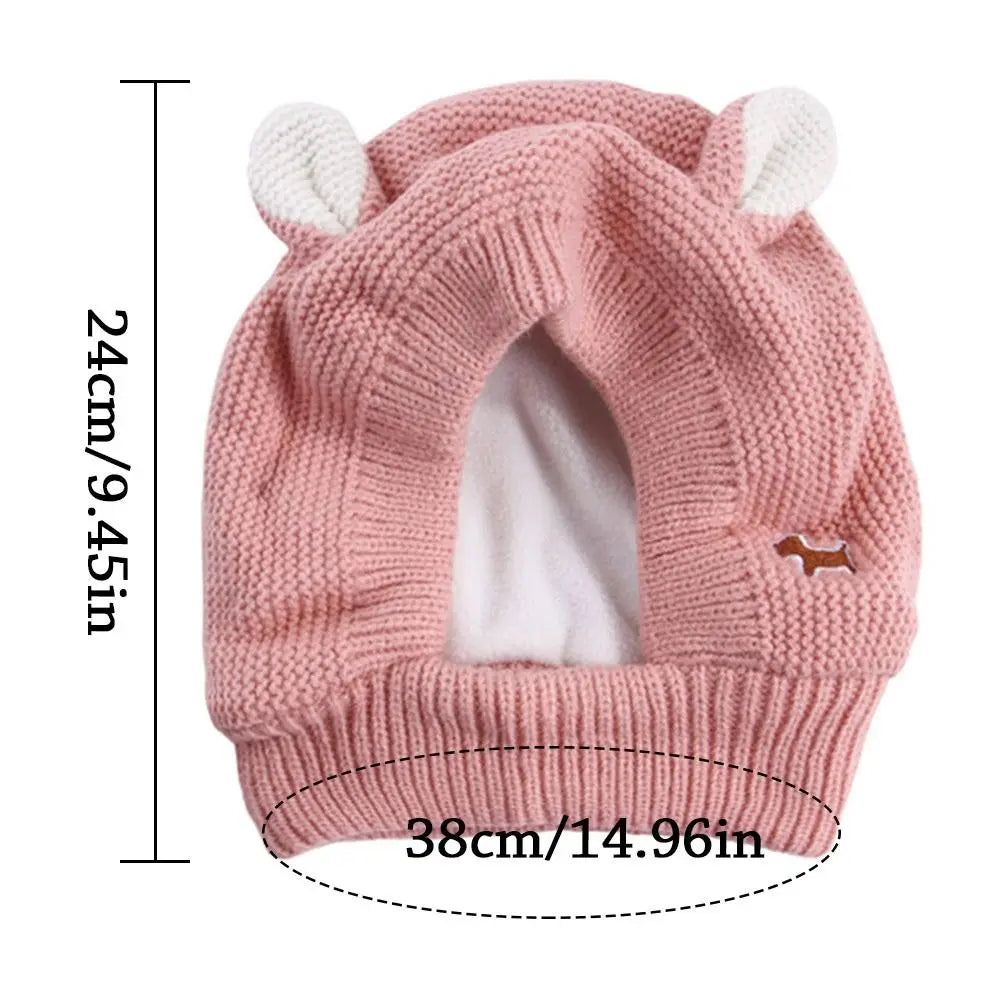 Cozy Dog Ear Muffs - Noise Protection & Winter Warmth for Dogs