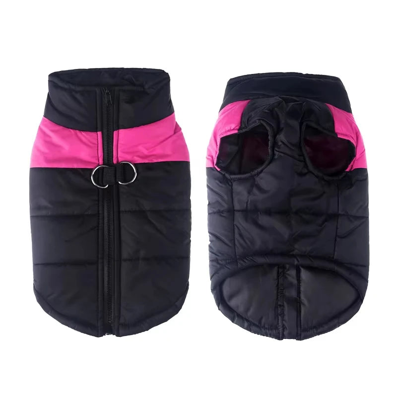 Waterproof Winter Dog Coat - Warm Vest Jacket for Small, Medium, Large & XL Dogs