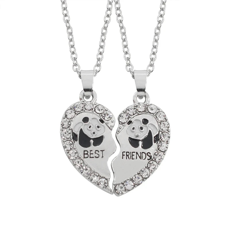 Partner in Crime Matching Necklace Set - 5 Styles - Best Friends BFF Friendship Jewelry