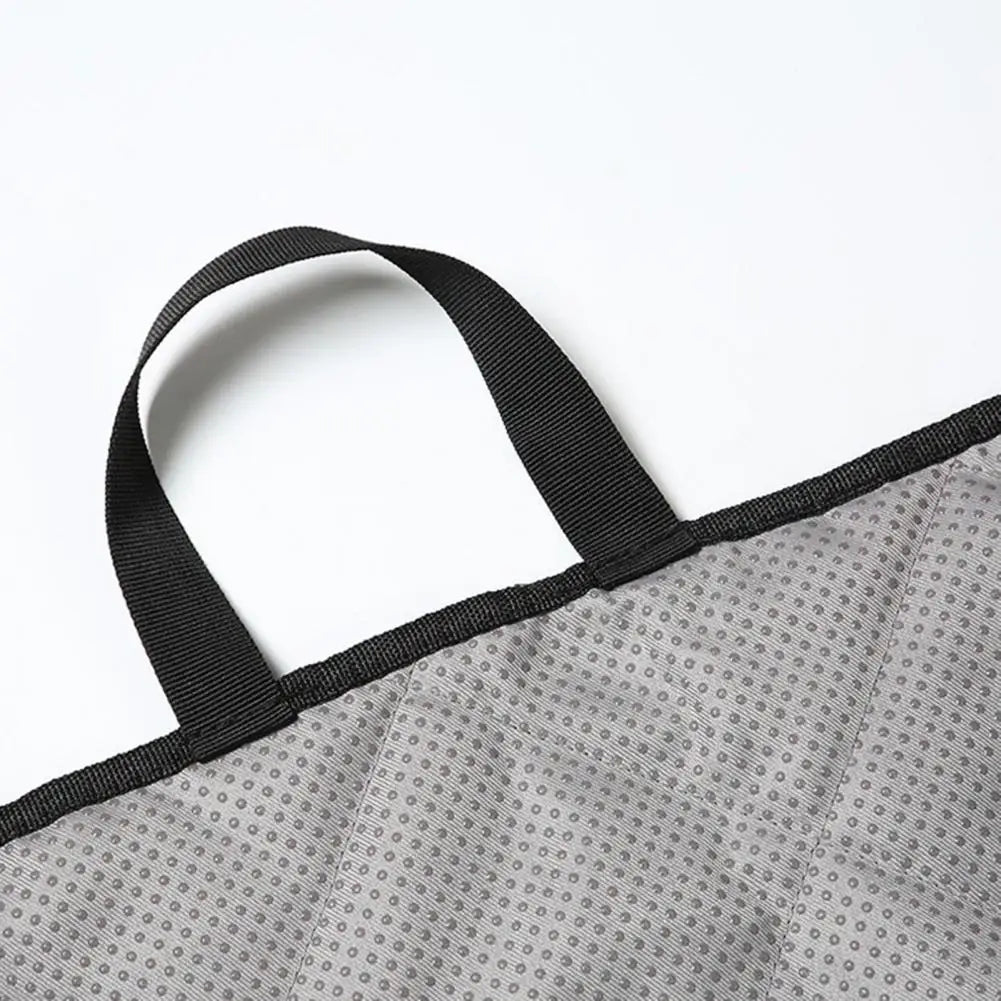 Velvet Golf Cart Seat Cover - Non-Slip Blanket for Club Cars, Grey Golf Cart Seat Cover