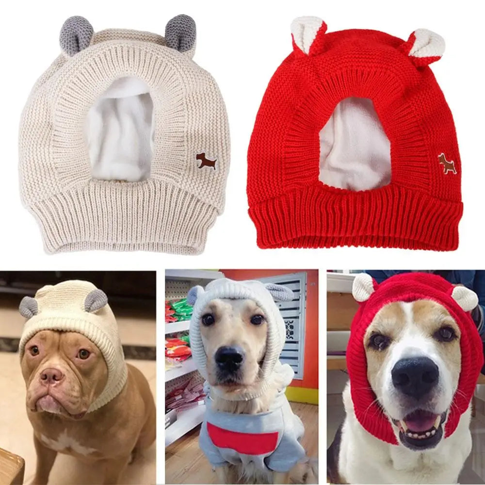 Cozy Dog Ear Muffs - Noise Protection & Winter Warmth for Dogs