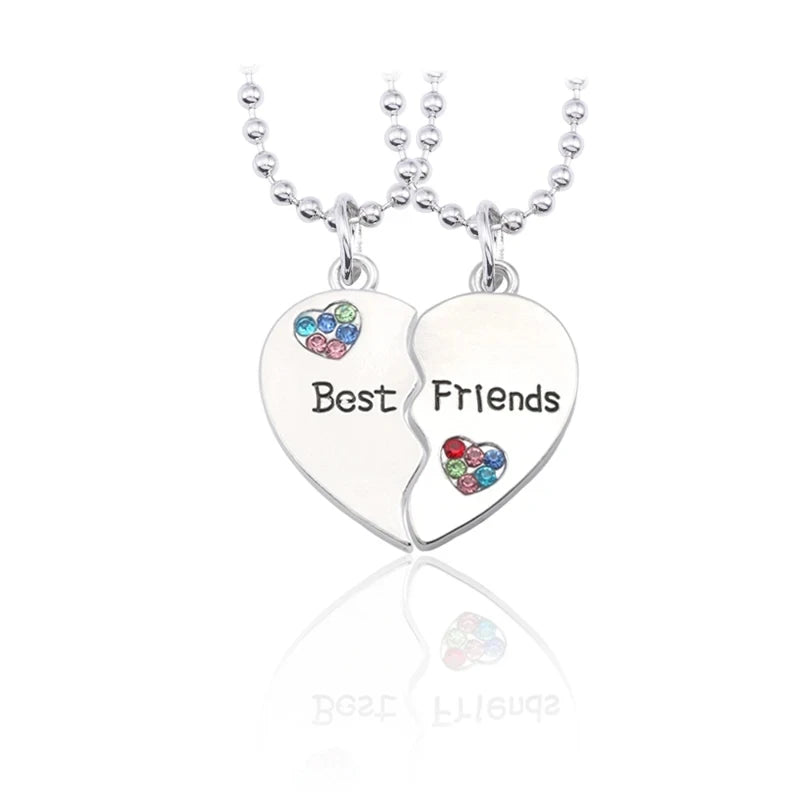 Partner in Crime Matching Necklace Set - 5 Styles - Best Friends BFF Friendship Jewelry
