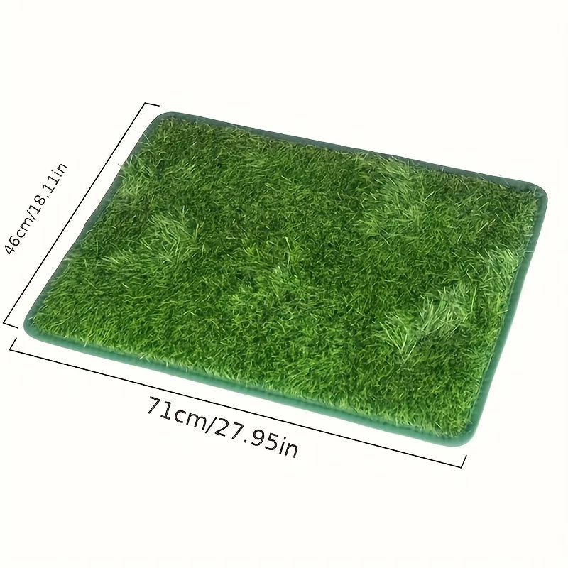 Artificial Grass Dog Potty - Washable Indoor Training Pad