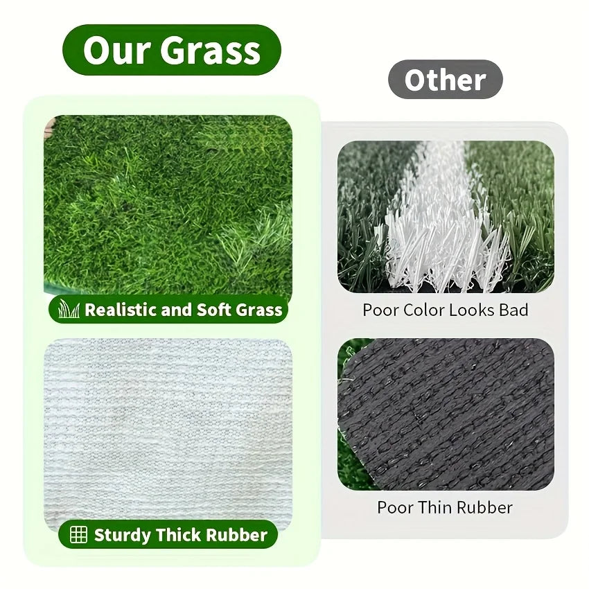 Artificial Grass Dog Potty - Washable Indoor Training Pad