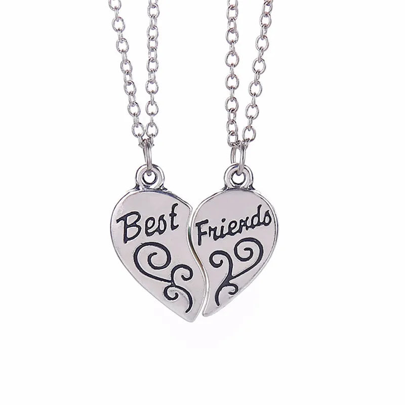 Partner in Crime Matching Necklace Set - 5 Styles - Best Friends BFF Friendship Jewelry
