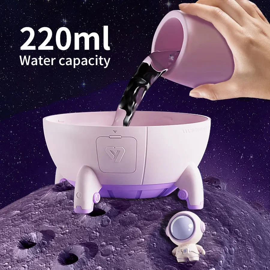 Astronaut Humidifier - Space Capsule Diffuser with 7-Color Night Light