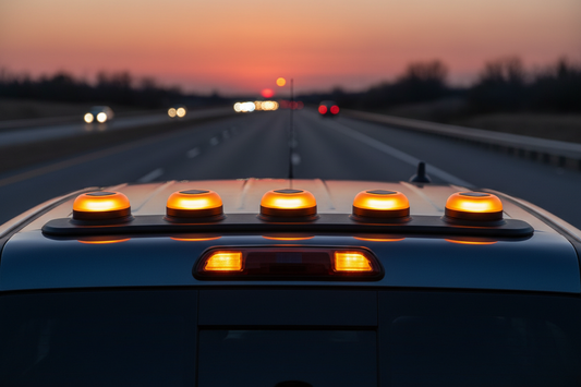 Illuminate Your Ride: Solar Wireless Cab Lights - Effortless, Brilliant Upgrade